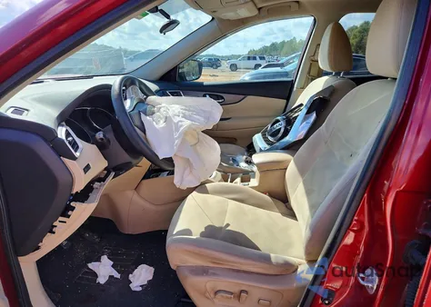 2016 Nissan Rogue S z USA, uszkodzony, nr VIN 5N1AT2MT8GC919308